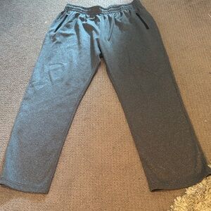 Lands' End Kids' Charcoal Joggers Husky/Plus